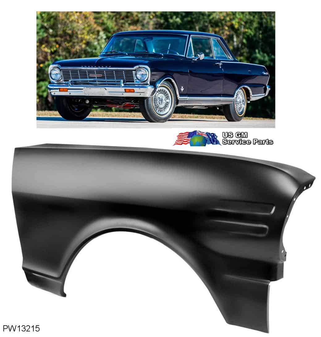 62-65 Chevy II / Nova Fender (ea)